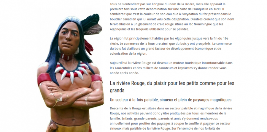 La petite histoire de la rivière Rouge